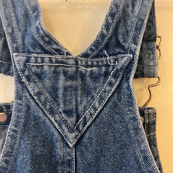 The Little Arizona Jean Company Blue Baby Overalls Coveralls Bears - Picture 5 of 5